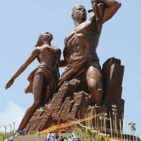 The African Renaissance Monument, Senegal, Africa